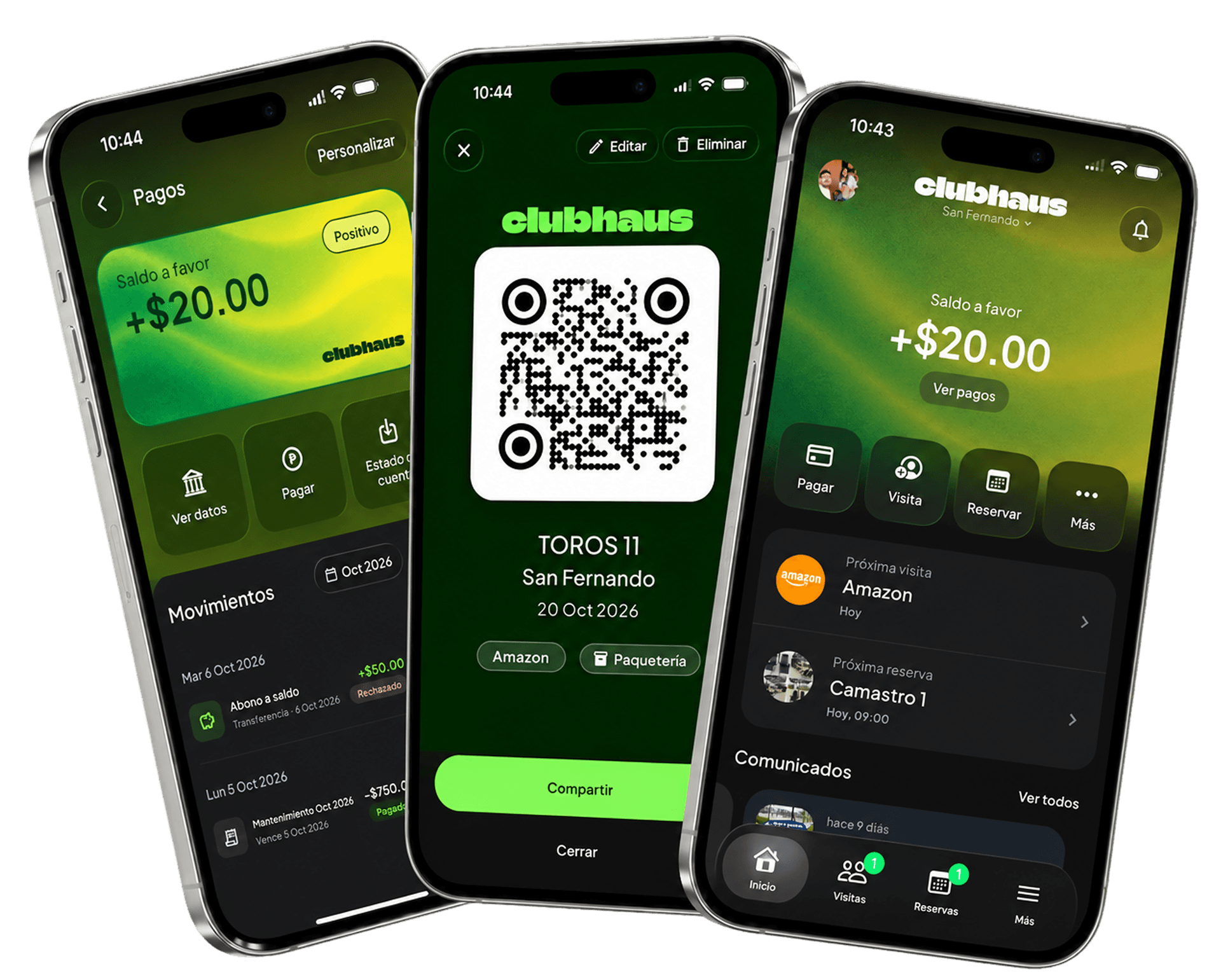 App Clubhaus para residentes